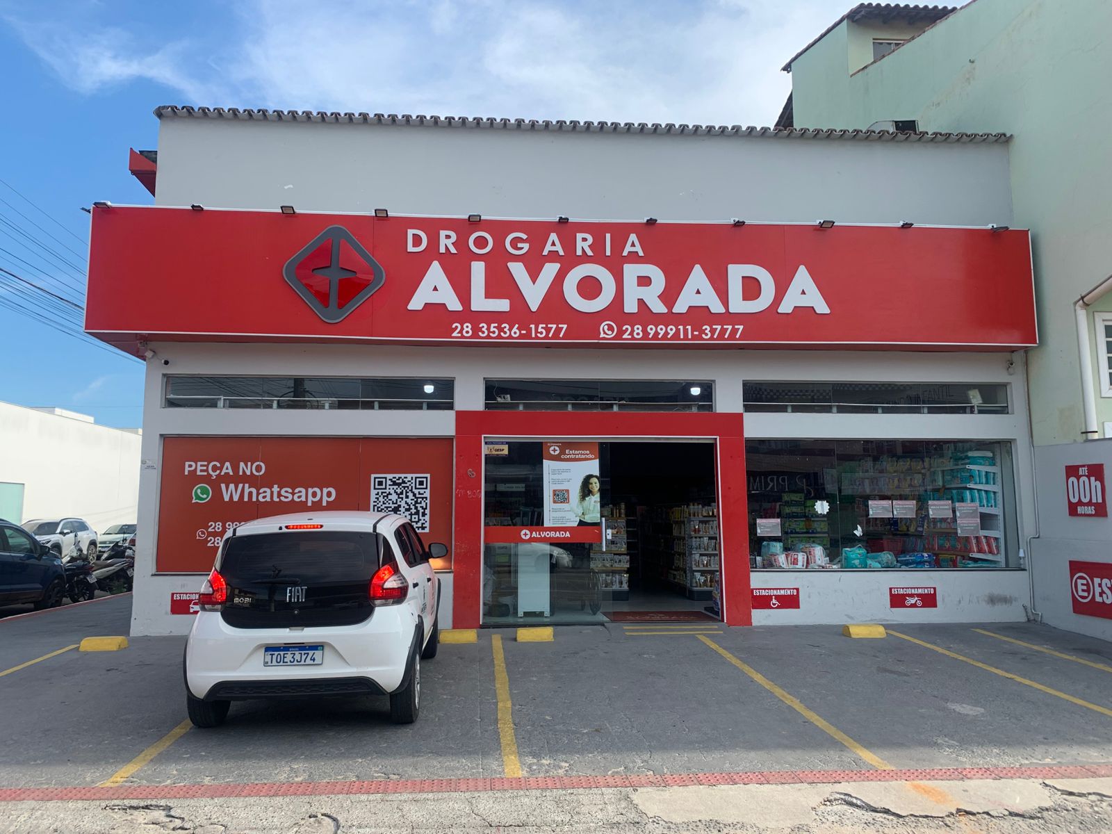 Fachada Drogaria Alvorada