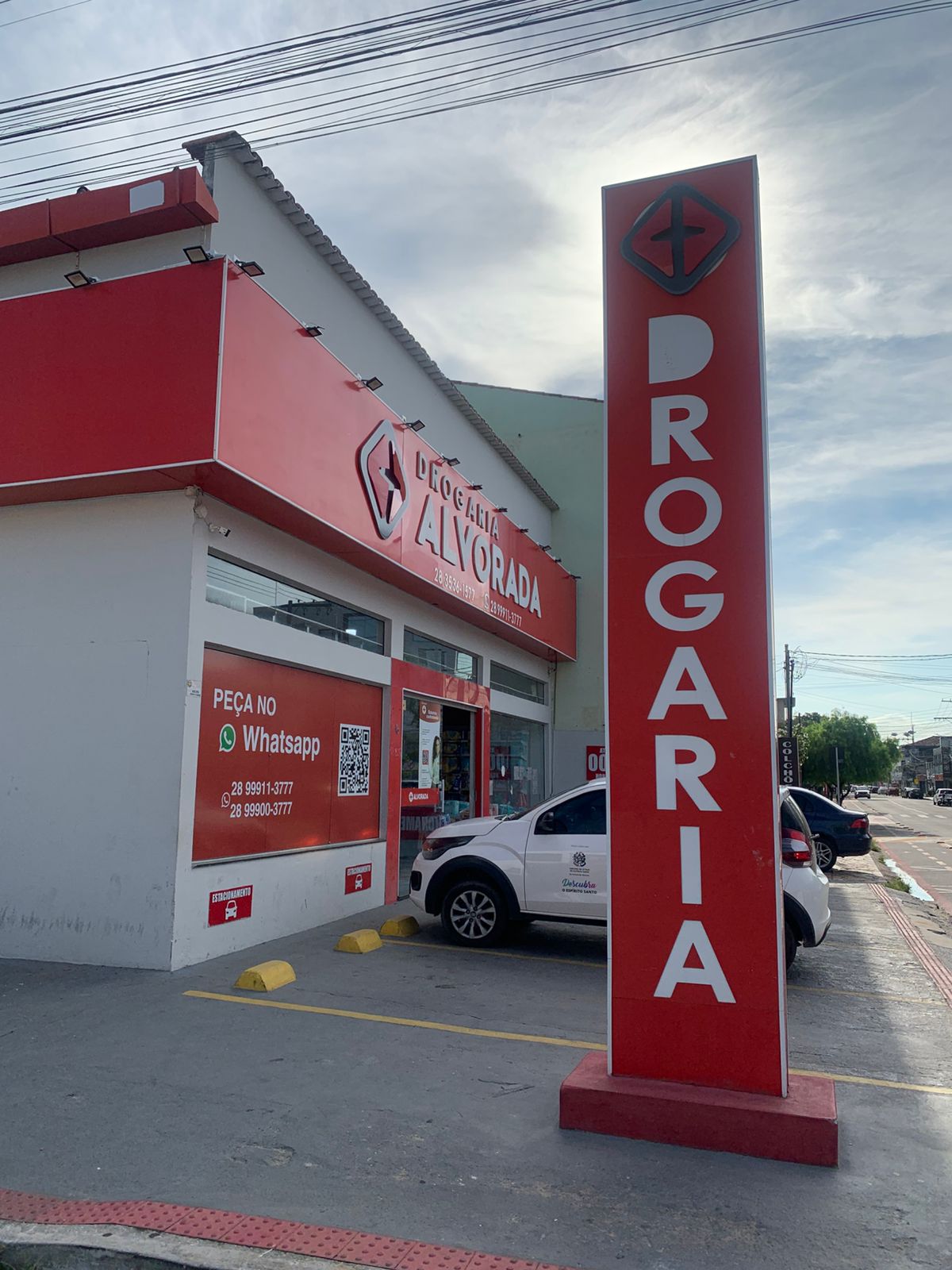 Totem Drogaria Alvorada